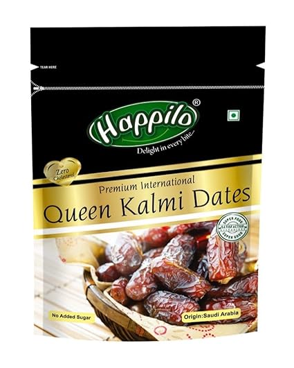 Happilo Premium International Queen Kalmi Dates, 200g