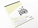 Silvine A4 Cream Dyslexia Refill Pad 100 Pages Lined with Margin view 2