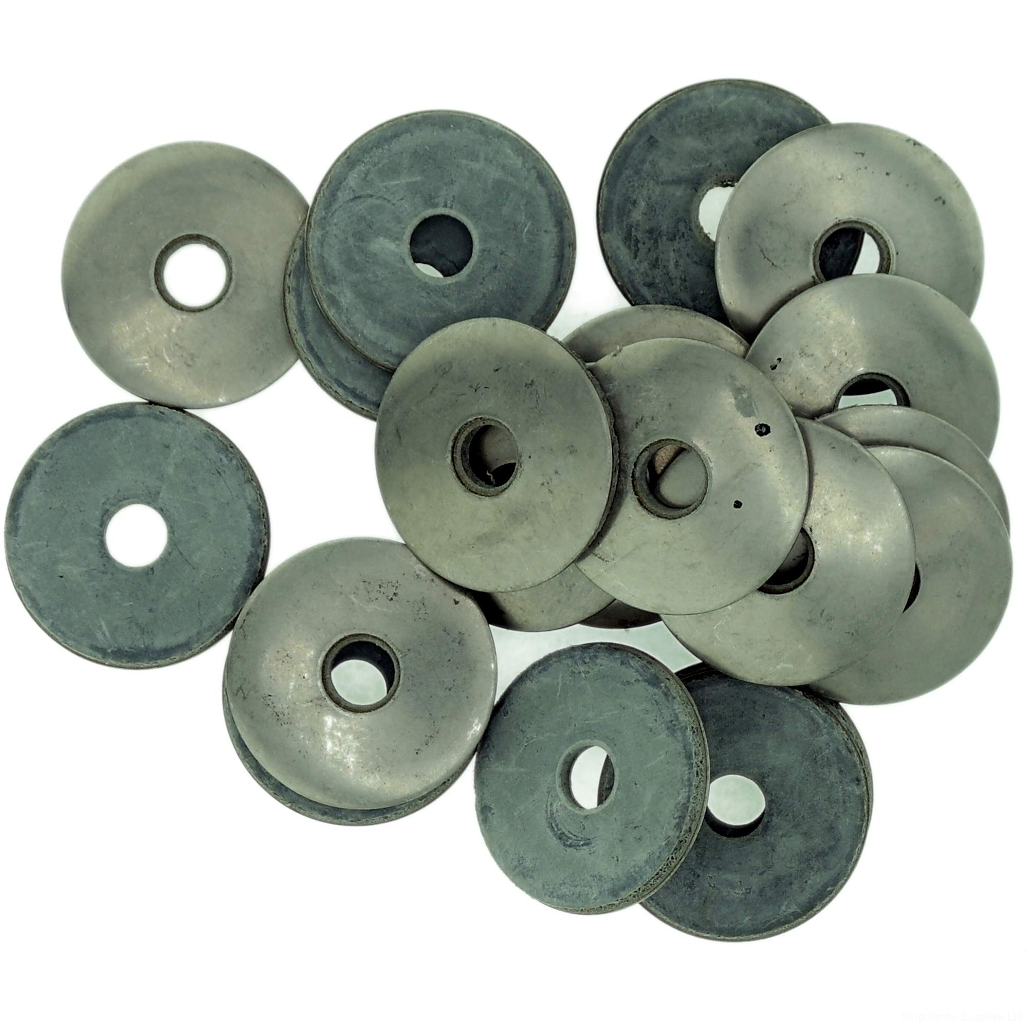 D8.4 (8.4mm x 16mm) Sealing Washer (Grey EPDM) - Stainless Steel (A2) (Pack of 20) โ image 1