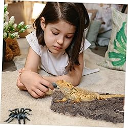 MARMERDO 4pcs Reptile Bark Decoration Reptile