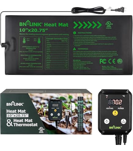 Brown & Seedling DA'S Thermal 定価30800円 Amazon.com : Sunpad lite Seedling Heat Mat, 8.875