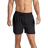 Gaiam Mens Lunge 5” Short, Standard Fit, Stretch Lightweight Material, Moisture-Wicking