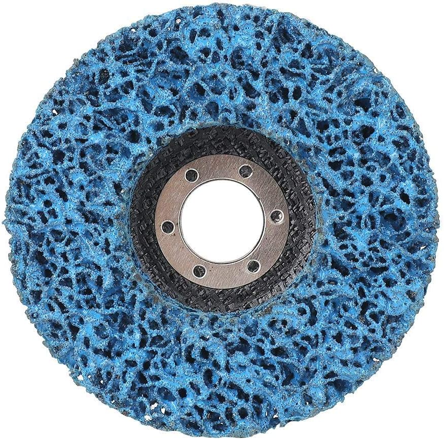 5pcs Poly Strip Abrasive Disc Rust Paint Remover Cleaning Grinding Wheel for Angle Grinder 115mm(115×14×22) - Image 3