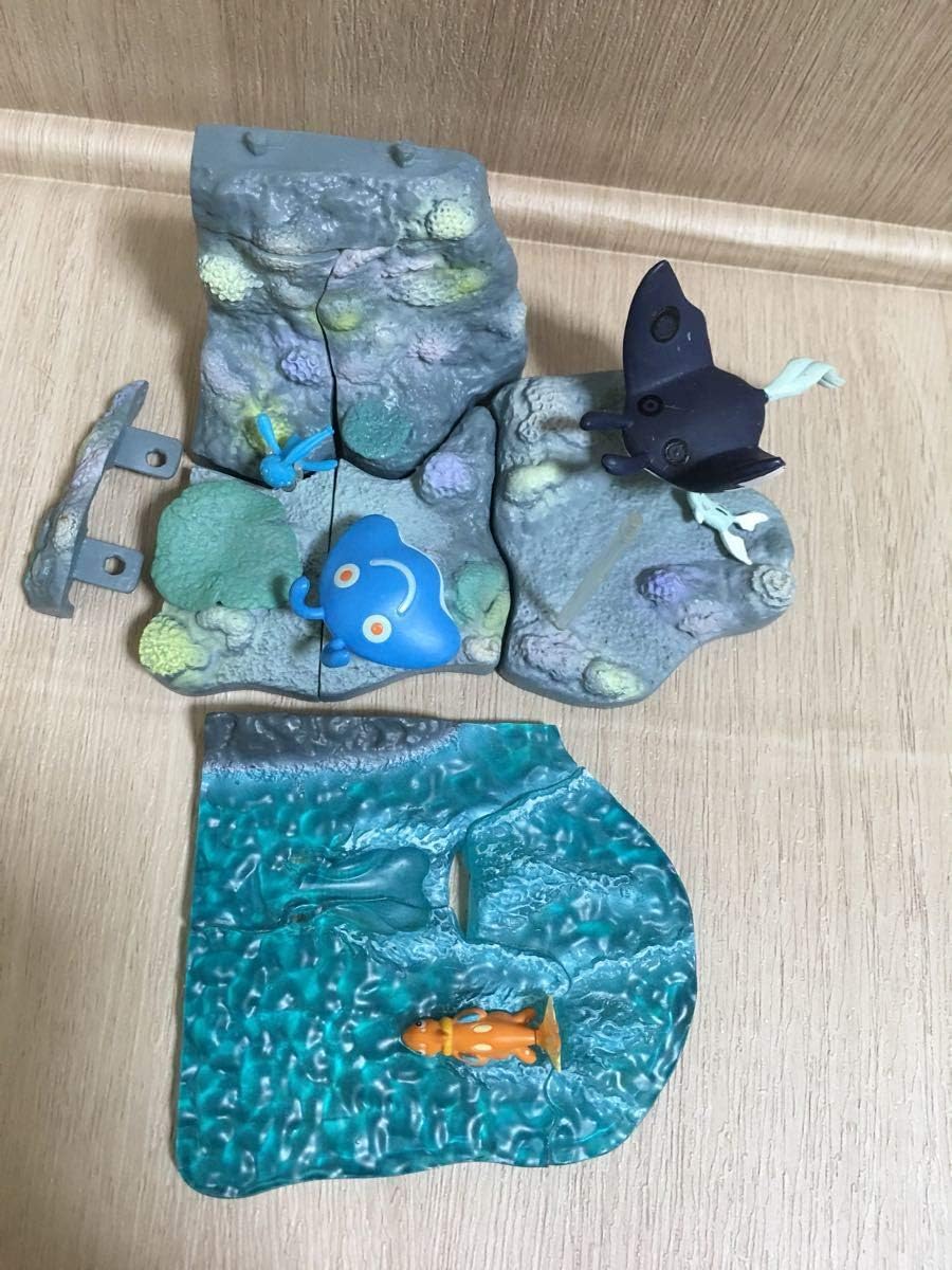 Amazon まとめて セット 立体ポケモン図鑑 ブイゼル タマンタ マンタイン マナフィ 海 ジオラマ フィギュア フィギュア ドール 通販
