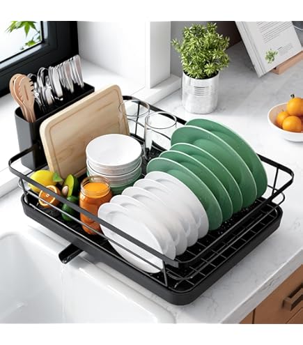Escurridor De Platos Mega Chef Con 14 Posicionadores De