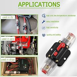 EPLZON 40A Circuit Breaker Switch 30 AMP Fuse