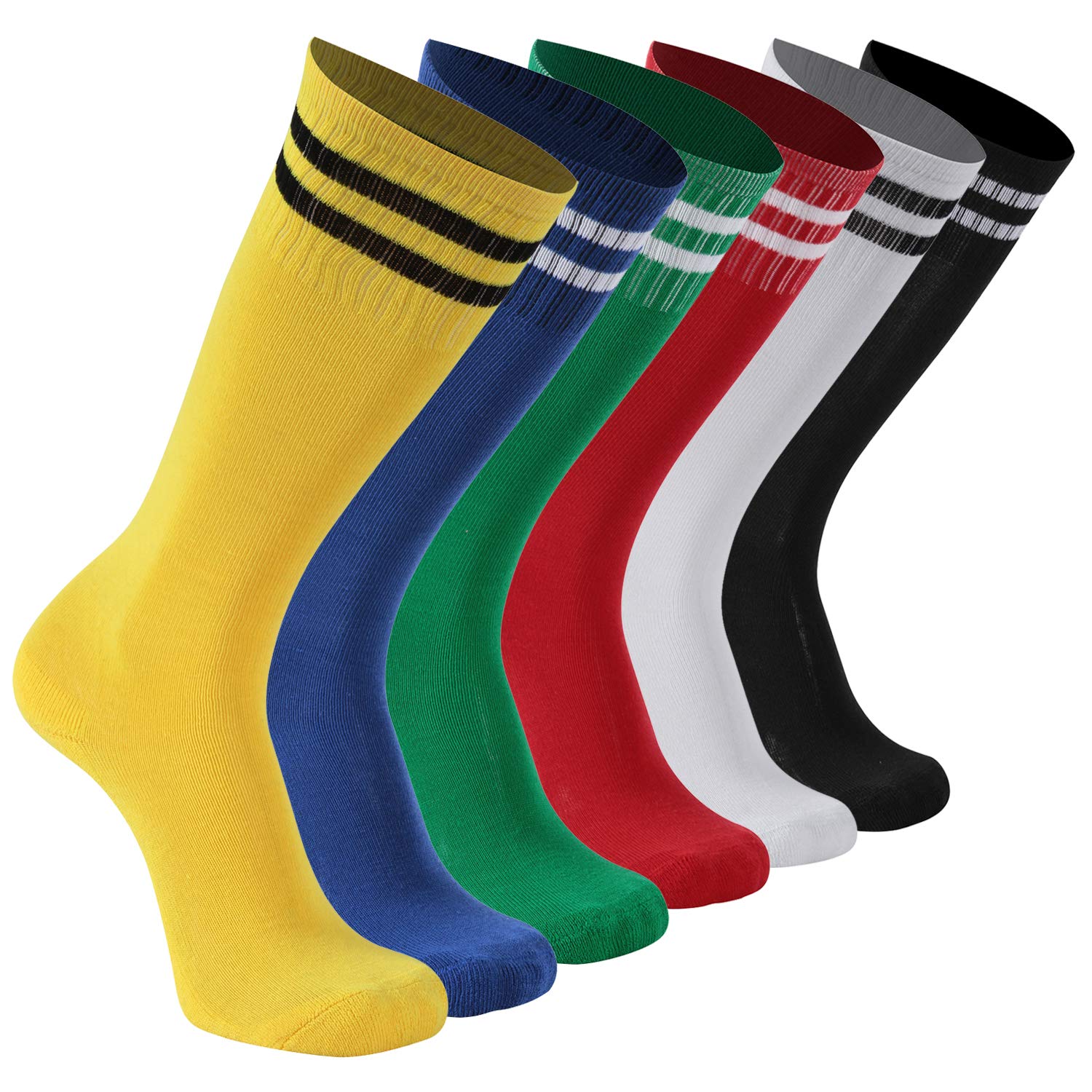 Team Socks, transla wonder Children Teens Youth Soccer Knee Long