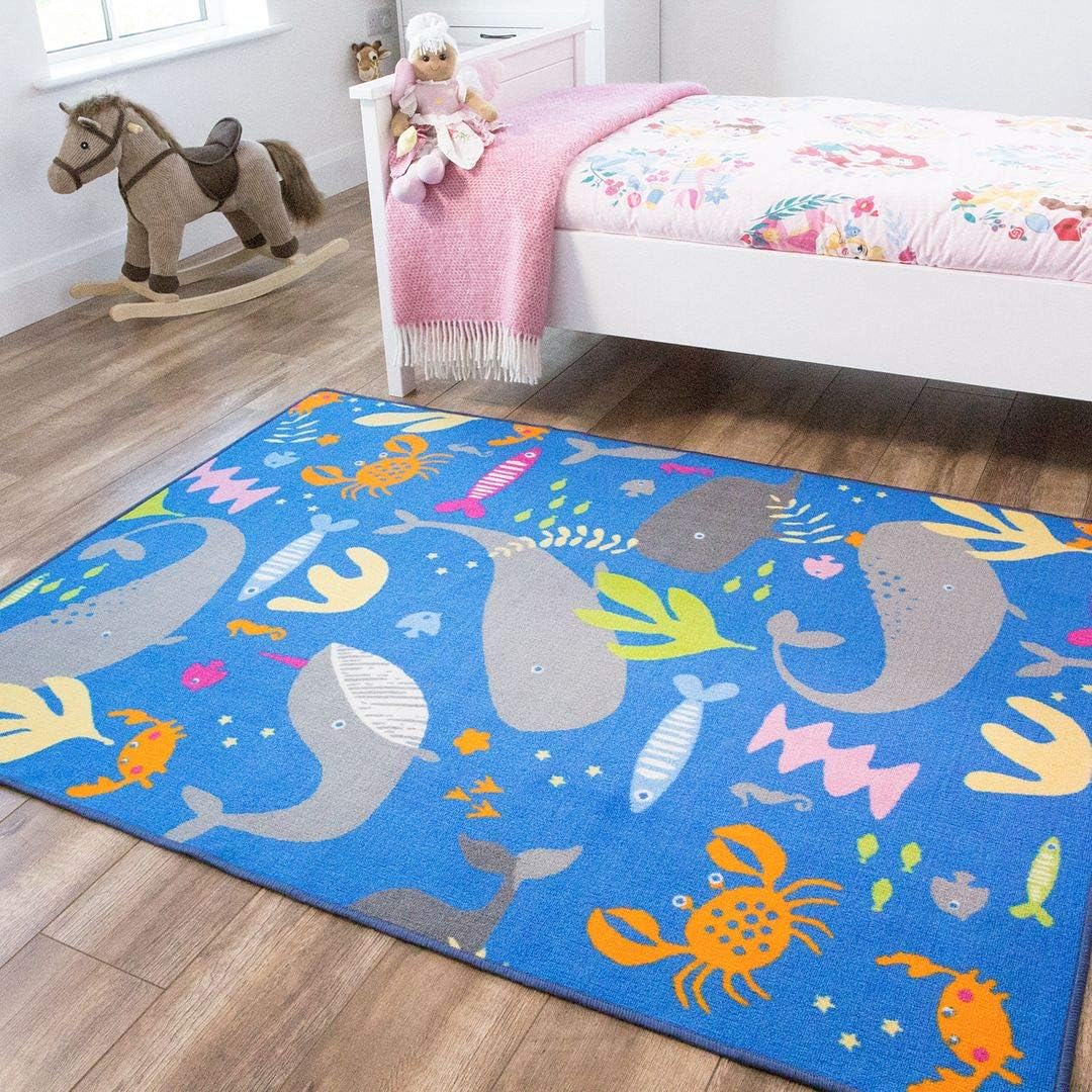 under the sea nursery rug