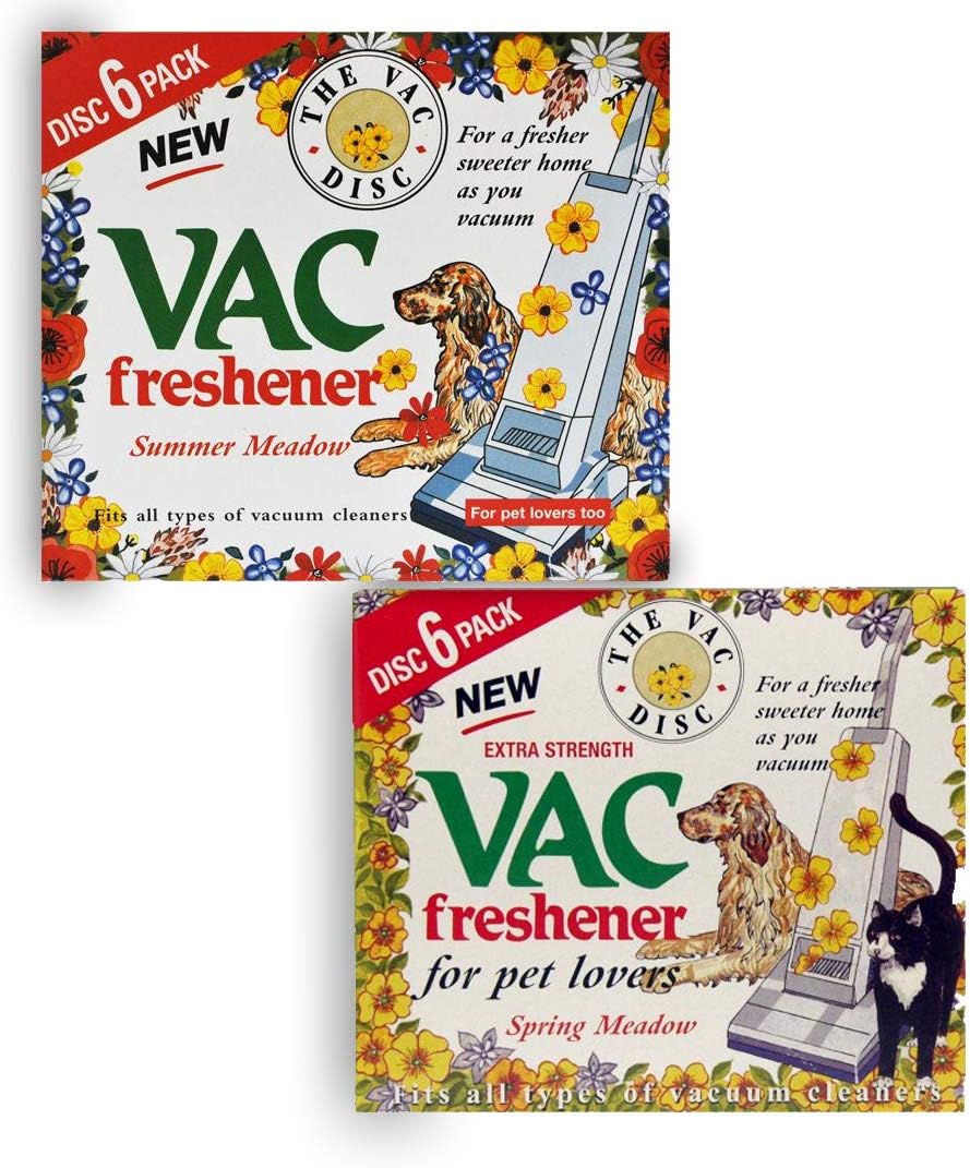 Daisleep Vac Vacuum Cleaner Freshener Spring Meadow 12 Disc Pack