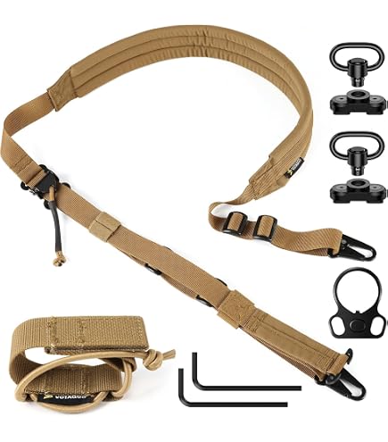 Sangle 2 points réglage rapide FC2 - Tan (Type2