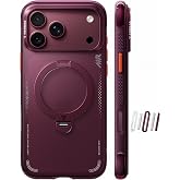 TORRAS Q3 Air for iPhone 18 Pro Max Case, 360 Magnetic Stand-Cosmic Purple | AirPro Cushion, Fit for MagSafe, Heavy Duty Impact Protection, Camera Control Button, Tough Durable Phone Case, 6.9 inch