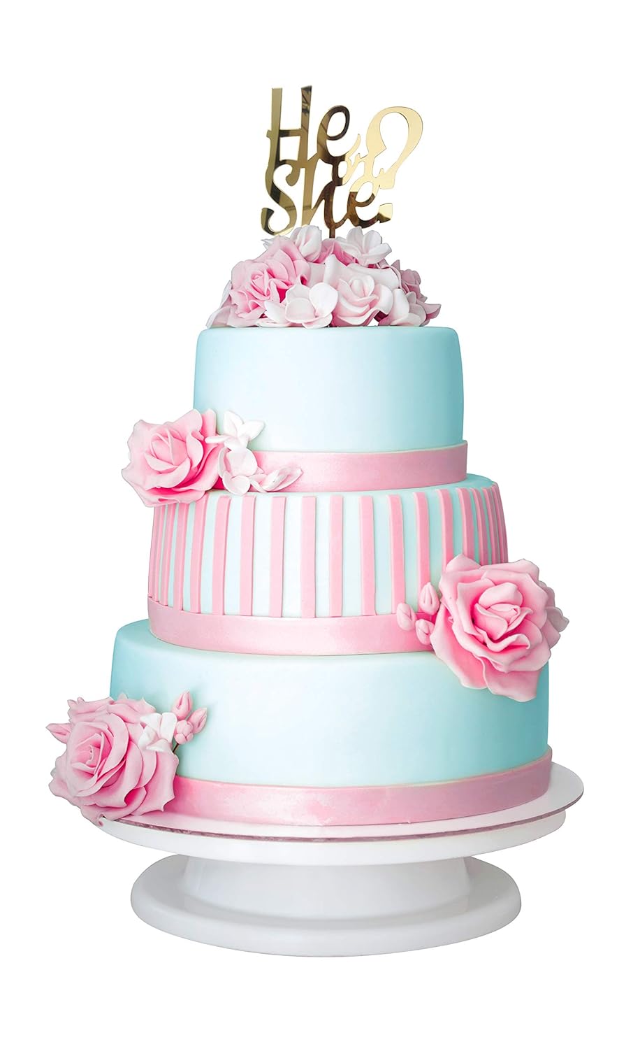 Gender Reveal Cake Topper Boy Or Girl He Or She Gender Reveal Party Supplies Acrylic Baby Shower Cake Topper Cake Toppers Decorating Tools Urbytus Com