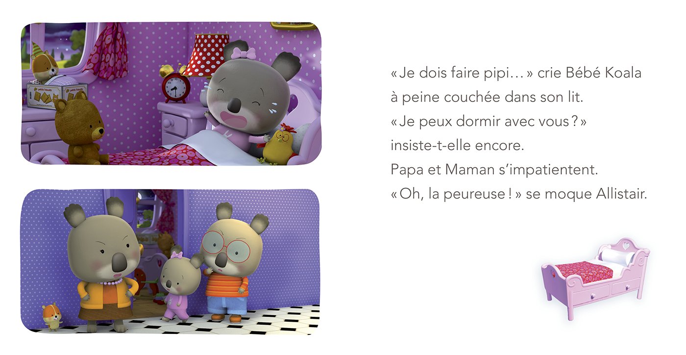 Amazon Com Socadis French Bebe Koala La Peur Du Noir Berkane Nadia Nesme Alexis Libros