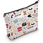 Making a Hero Makeup Bag Music Theatre Lover Cosmetic Bag Musical Birthday Party Merch Gift (Operation)