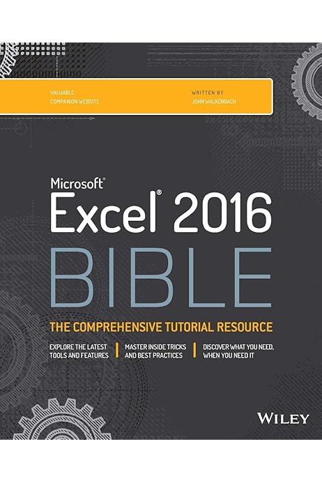 Excel 2016 Bible: Walkenbach, John: 9781119067511 ...