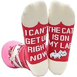 IRISGOD Womens Cat Socks Funny Cute Dog Hosiery - Fun Gifts for Animal Lovers