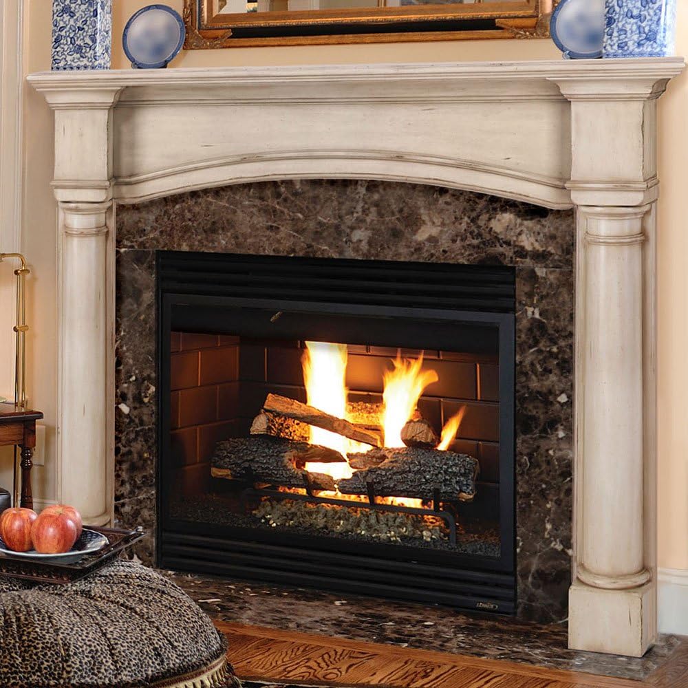 Edinburgh 48Inch Wood Fireplace Mantel Surround