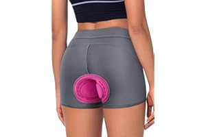 BERGRISAR Women's Cycling Underwear 4D Padded Bike Shorts Biking Bicycle Undershorts Mountain Bike Undershorts