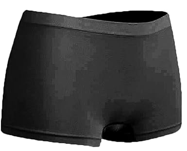 R-Dessous 6 Stück schwarz Microfaser Panty Set Damen Hipster Unterwäsche