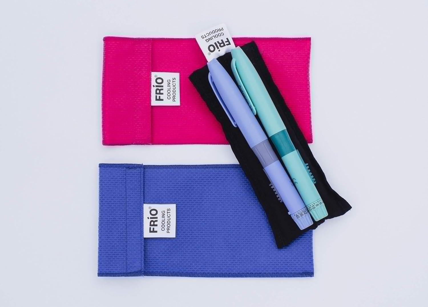 Frio Cooling Wallet - Duo - Blue - Keep Insulin Cool More Than 45 Hours Without Ever Needing Refrigeration! Accept NO Imitation!-Low Shipping Rates-: Health & Personal Care