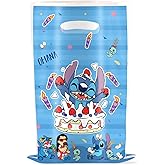 YEZHENSS 30 Pcs blue Cartoons Party Gift Bags, blue Birthday Party Decorations Supplies