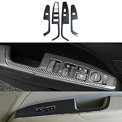 ruihe 4pc Carbon Fiber Color Automobile Door Window