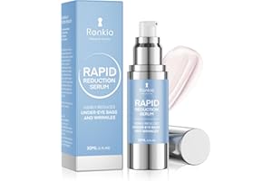 RONKIE Instant Eye Face Lift Cream: Reduces Eye Bags Wrinkles Puffy Eyes Dark Circles Crow’s Feet in Minutes for Mature Skin of Middle-aged Women 1 Fl Oz