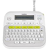 Brother P-touch, PTD210, Easy-to-Use Monochrome Label Maker, One-Touch Keys, Multiple Font Styles, 27 User-Friendly Templates