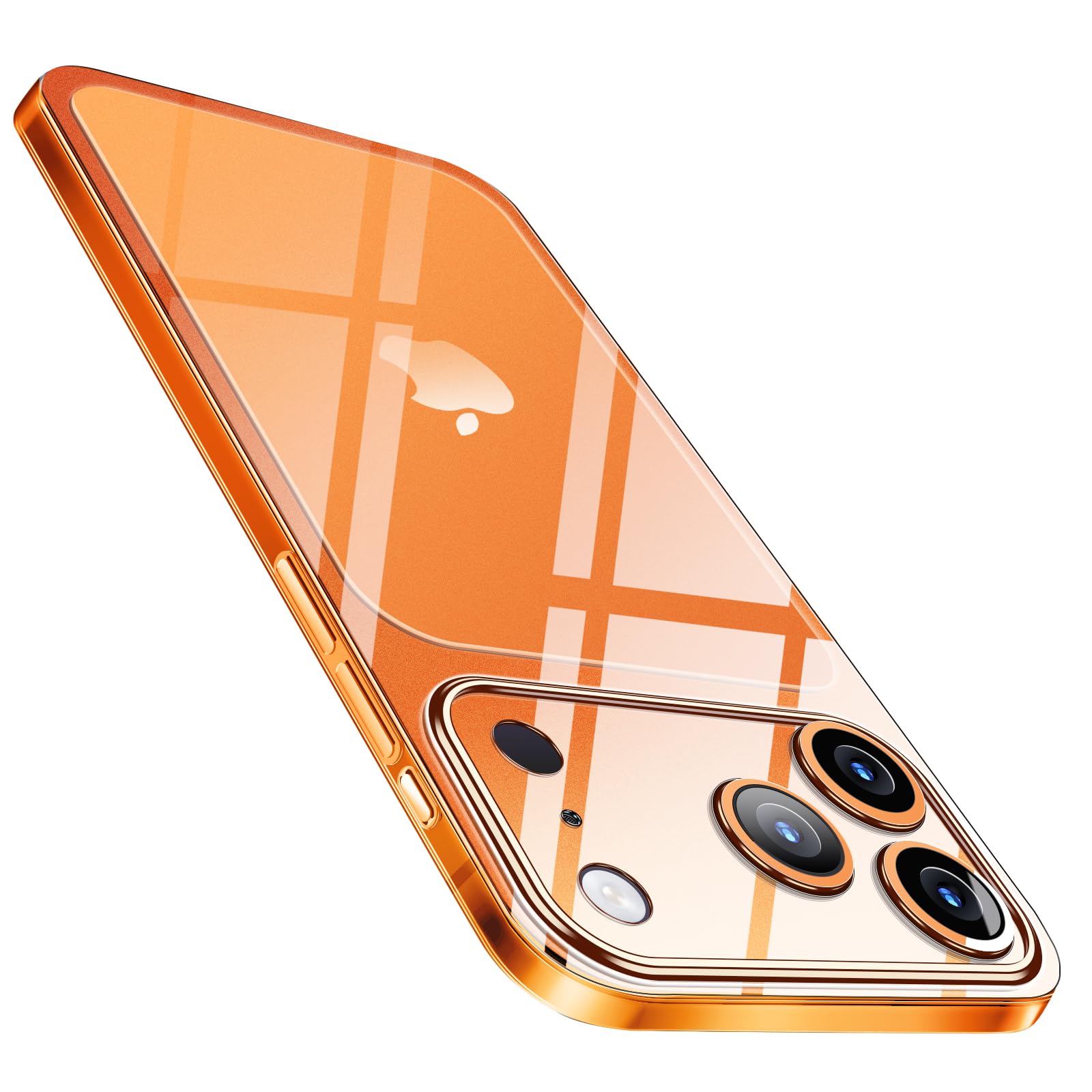 Photo 1 of Purluct for iPhone 17 Pro Max Slim Case,Paper-Thin Transparent Finish Skin Back Case [Non Yellowing] Ultra Protective Cover with Camera Protection 6.9 Inch (Clear)