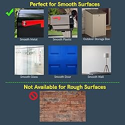 4 inch Self Adhesive Numbers for Mailbox, House