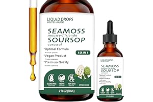 Soursop Graviola Leaf Extract Liquid Drop,10 in 1 Soursop Bitters Liquid Drops for Overall Health-Enhancing