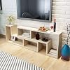 Tidyard-Mesa-para-TV-Aparador-para-TV-Mueble-TV-Salon-Mesa-Television-Mueble-Comedor-Consta-de-2-Eestantes-en-Forma-de-L Tidyard-Mesa-para-TV-Aparador-para-TV-Mueble-TV-Salon-Mesa-Television-Mueble-Comedor-Consta-de-2-Eestantes-en-Forma-de-L