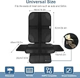 Ezilif Car Seat Protector 2 Pack 600D Oxford Waterproof ISOFIX Compatible view 2