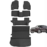LJWAITO Floor Mats & Large Trunk Mat for 2015-2017