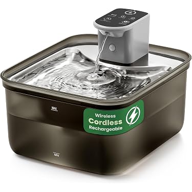 amazon battery operated cat water fountain PawsPik