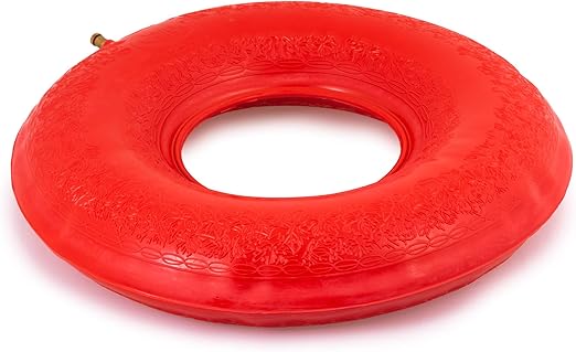 Amazon Com Carex Inflatable Donut Cushion For Tailbone Pain