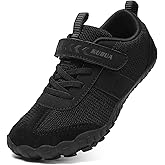 KUBUA Boys Girls Sneakers Kids Barefoot Shoes Comfort Anti-Slip Walking Shoes for Indoor Outdoor Toddler Little Big Kid