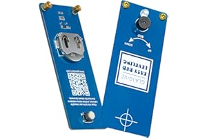 Geeetech GLA10 V2 Upgrade 3D Printer Bed Leveling Tool Electronic Hot Bed Leveling Tools with Indicate Led and Beeper 3D Printer Bed Leveler for All Bed Platform with Anti-Shedding Battery Design