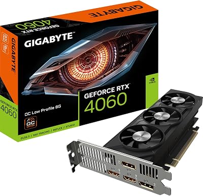 Gigabyte RTX 4060 AERO OC 8GB GDDR6 Graphics Card DLSS 3 PCIe 4.0 GV-N4060AERO