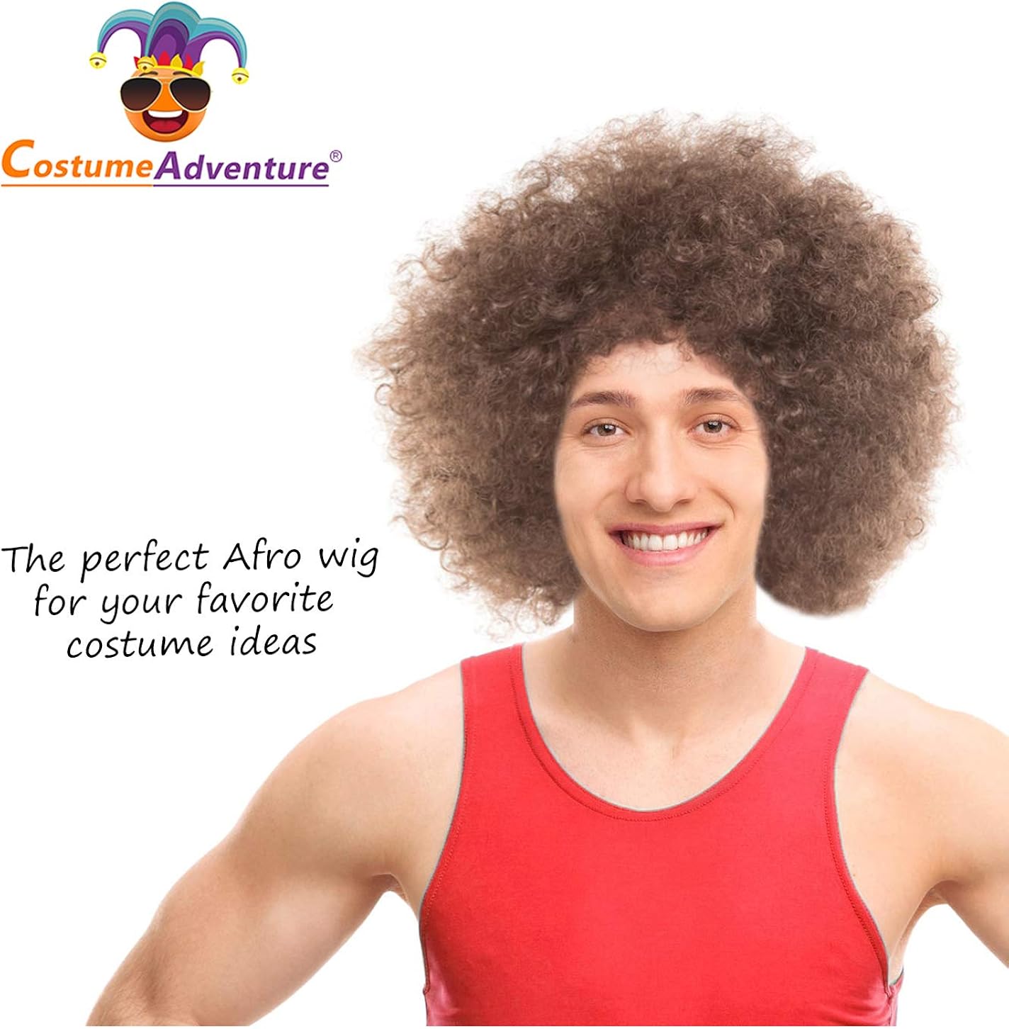 afro wig costume