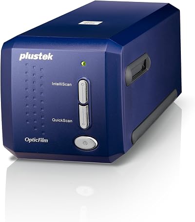 Plustek OpticFilm 8100 35mm Film Scanner 7200 DPI 48-bit Color Silverfast SE