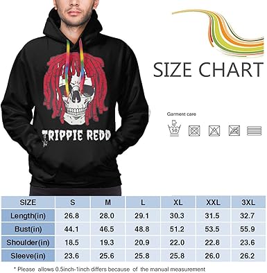 trippie redd spiked hoodie