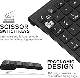 Cimetech Bluetooth Numpad 22 Keys Wireless Numeric Keypad Black view 6