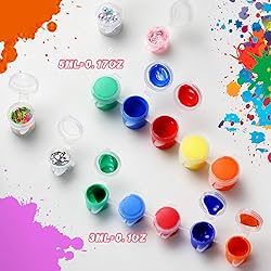 Patelai 100 Strips 600 Pots Empty Paint Strips