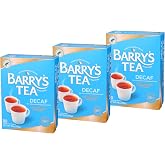 Barry's Tea 80ct Black Tea | Decaf | Imported Irish Tea | 3 Pack | Family Owned &amp; Operated | Recyclable Packaging | Compostable Tea Bags | Vegan | Gluten Free | Sugar Free | Dairy Free