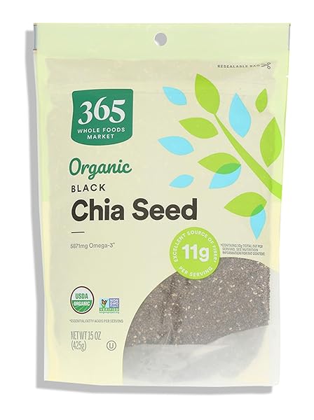 365 BY WHOLE FOODS MARKET, ORGANIC BLACK CHIA...