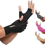 Copper Compression Arthritis Gloves | Fingerless
