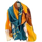 Onllh Large Shawl Scarf For Women Lightweight Wraps Silky Headscarf Long Sunscreen Scarfs
