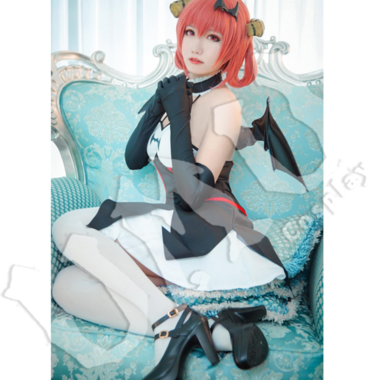 Amazon Umu 女性mサイズ ガヴリールドロップアウト 胡桃沢 サタニキア マクドウェル くるみざわ サタニキア マクドウェル Ed 小悪魔 風 コスプレ衣装 コスプレ 仮装 通販