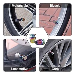 Alpmosn Car Tire Valve Stem Caps, Wine Cup Shaped